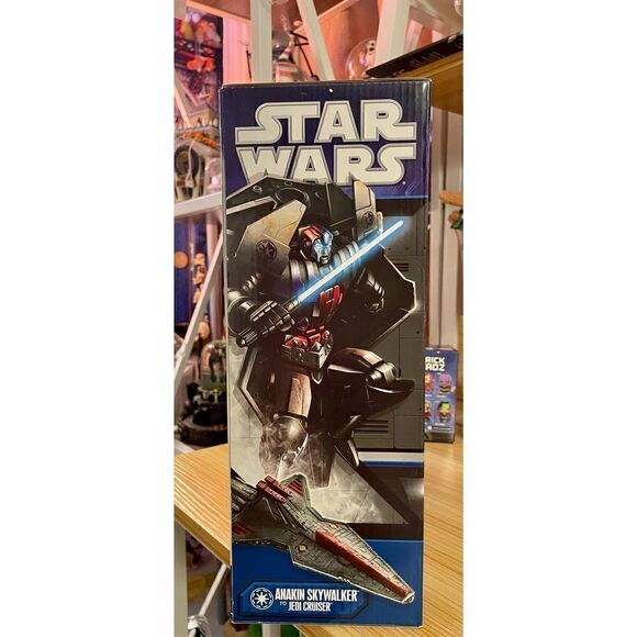 DARTH VADER TO STAR DESTROYER Star Wars Transformers Crossovers Hasbro 2011 NEW - Picture 9 of 11
